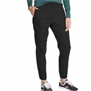 Eddie Bauer WT Guided Lined Black Jogger Pants Size 14 T NEW